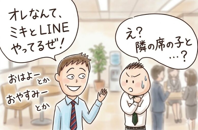 LINEは「誘いのツール」か「蜘蛛の糸」