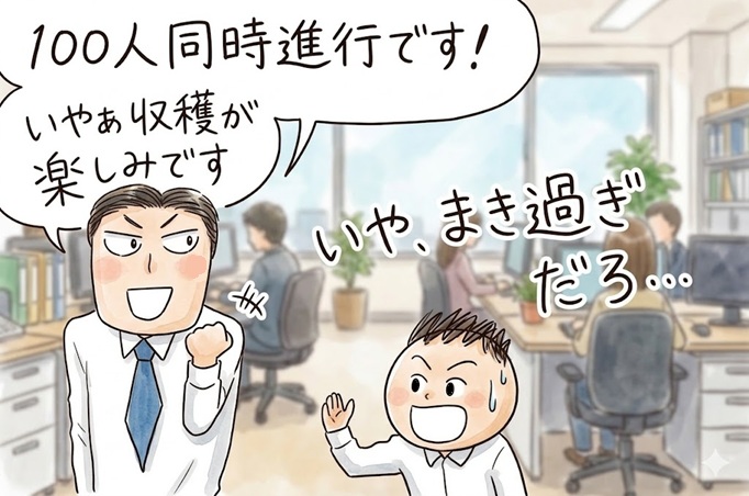 職場における女性へのアプローチ方法（撒き餌法）