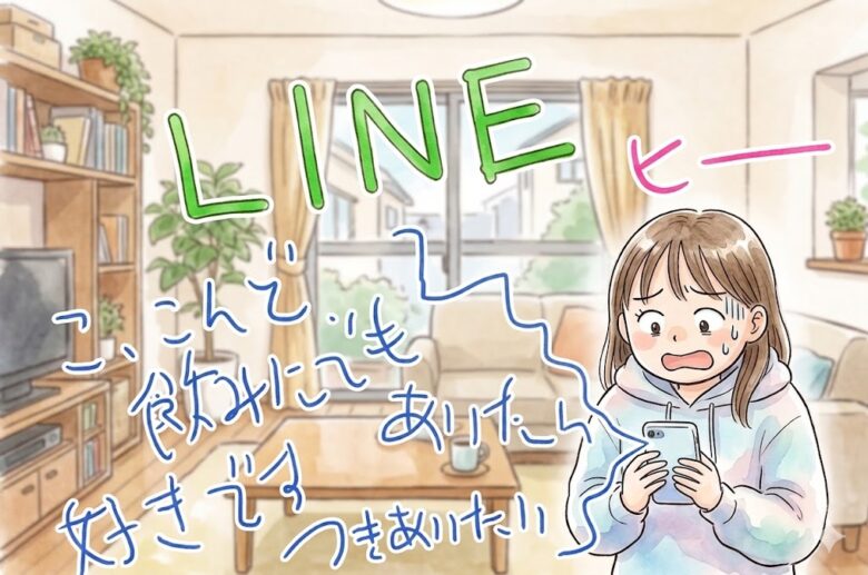 ＬＩＮＥは口説きのツールではなく誘いのツール