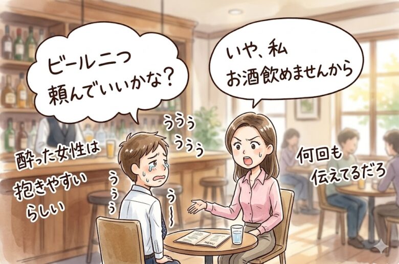 お酒が飲めない女性の口説き方～絶望のウーロン茶からホテルへ直行するノンアルコールワンナイト戦略