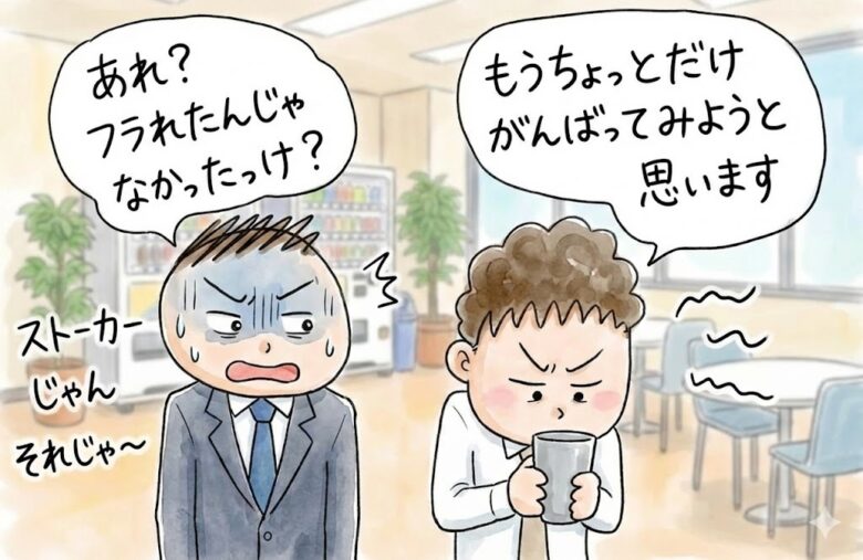 モテない男性は、一人の女性に執着する