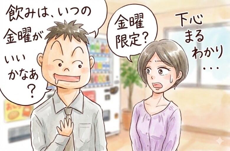 サシ飲みを金曜日の夜にこだわる必要はありません