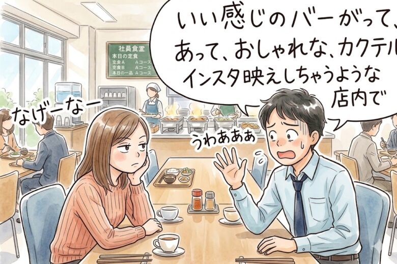 誘いまでの会話が長いとあなたへの興味関心が薄れちゃいますよ