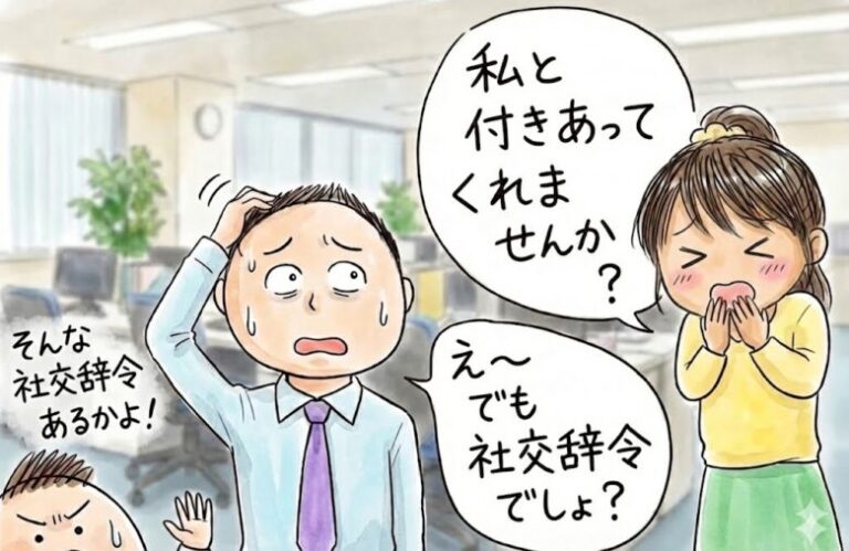 女性からの社交辞令を真に受けず逆手にとってモテる方法