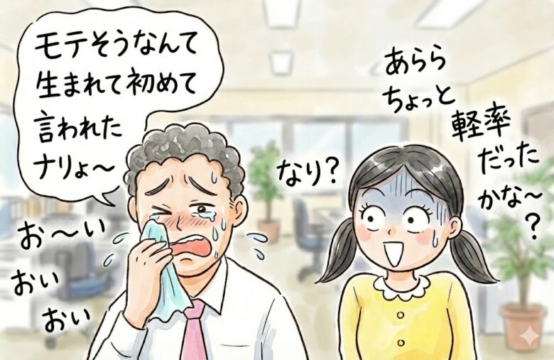女性から「モテそうですね」と言われた時の正しい反応について