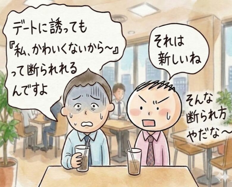 女性から「私かわいくないから」と言われたら空前絶後の口説きのチャンスかも