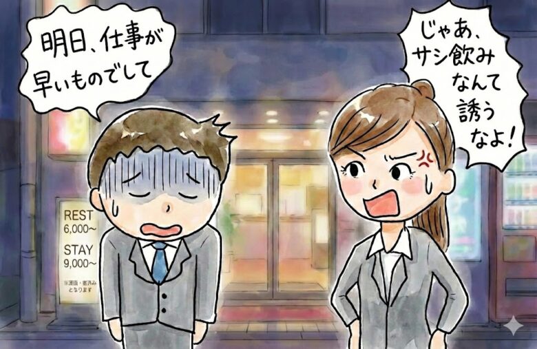 女性からの誘いを上手に断る方法〜5つのシーン別に解説するよ