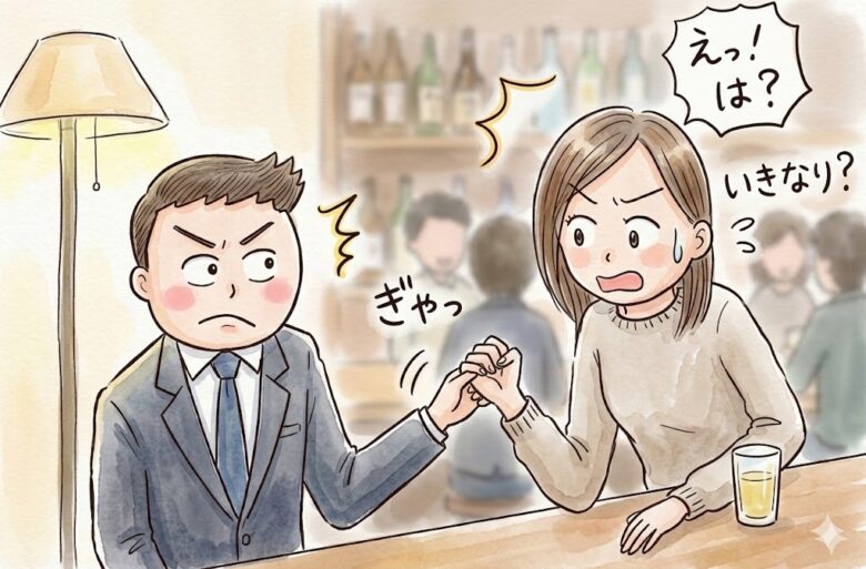 女性へのアプローチでは感情の段階を一つずつ上げていくことが重要