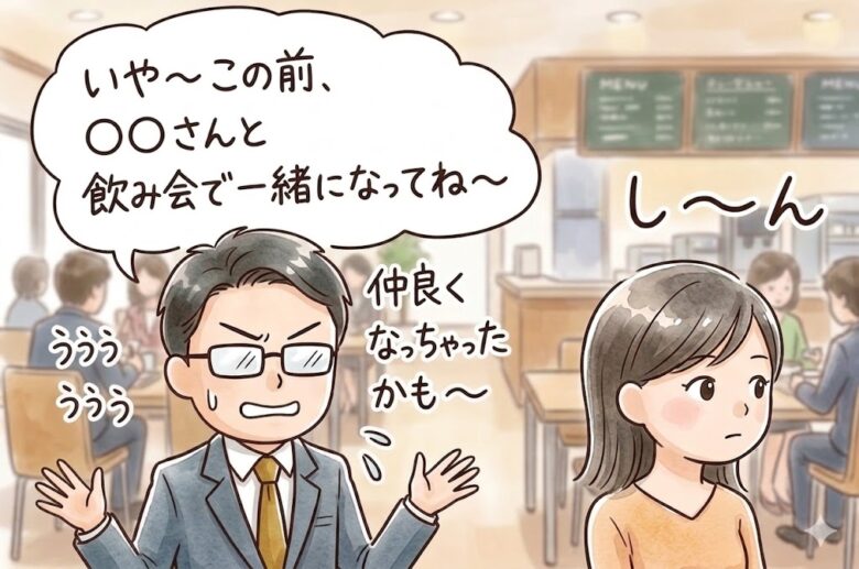 くやしいからって他の女性の話やモテ自慢はするな!あなたに必要なのは女っ気だ。
