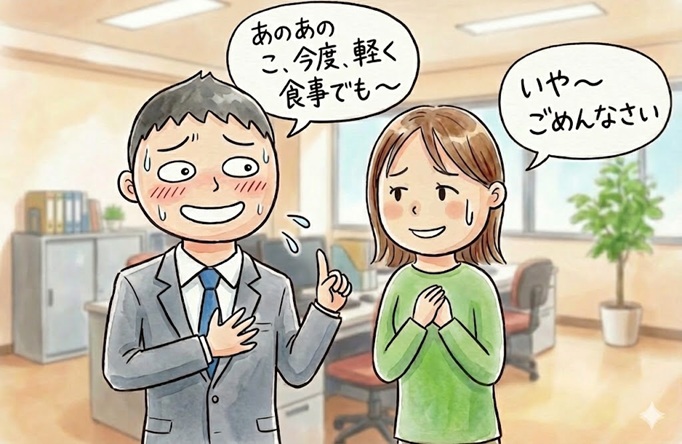 仲が良いのにサシ飲みに誘ったら断られる理由はこれよ